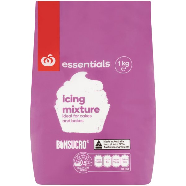 Essentials Icing Sugar Mixture 1kg Bunch