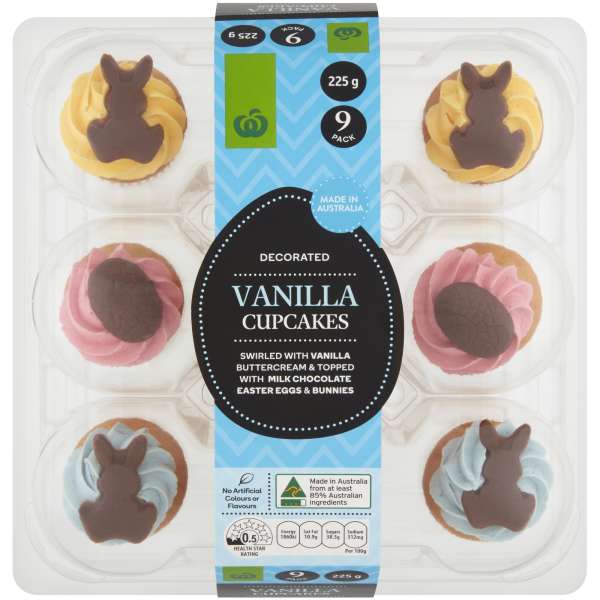 Woolworths Easter Cupcakes