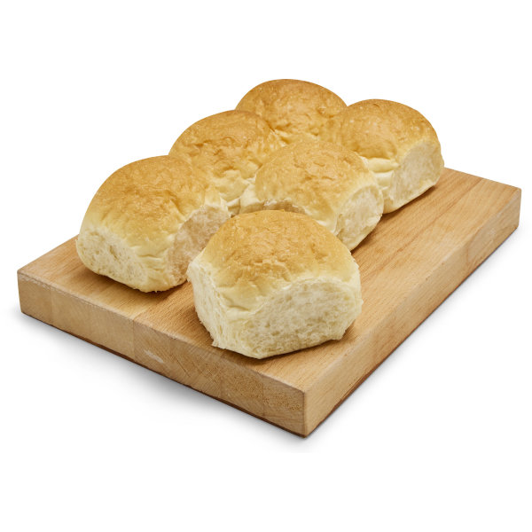 130502 Woolworths Bread Rolls Extra Soft Lunch 6 Pack Bunch