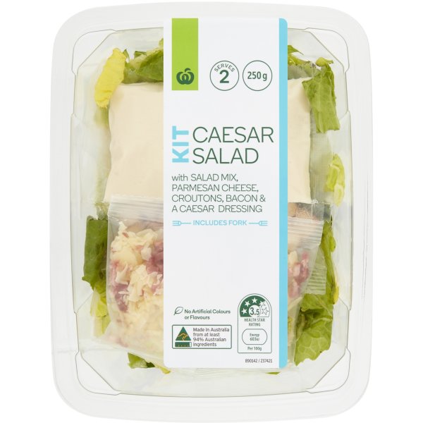 Woolworths Caesar Salad 250g Tub bunch