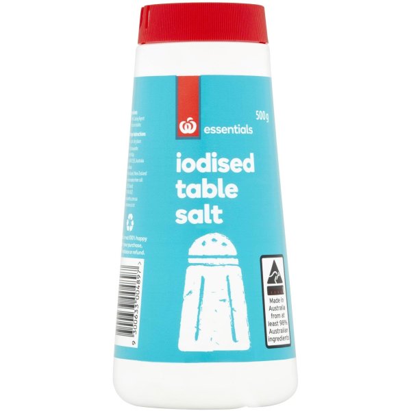 Home brand iodised salt 500g (9300633004897)