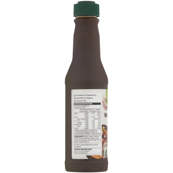 Woolworths Worcestershire Sauce 250ml bunch