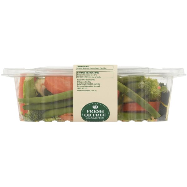 Woolworths Vegetable Medley 500g bunch