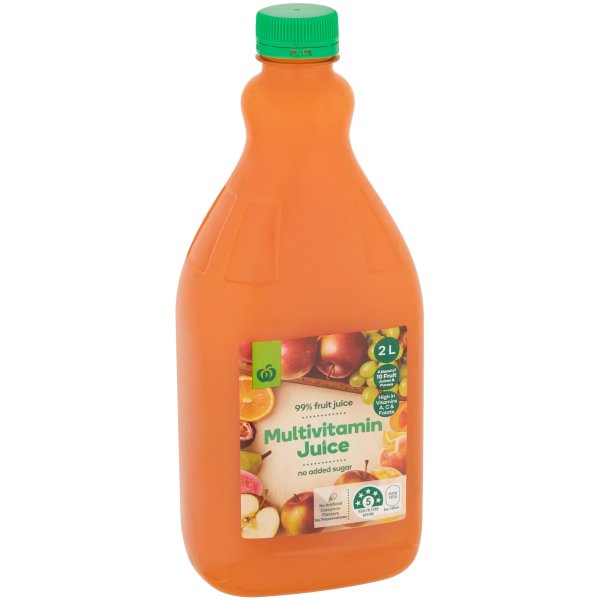 Woolworths Multivitamin Juice 2l bunch
