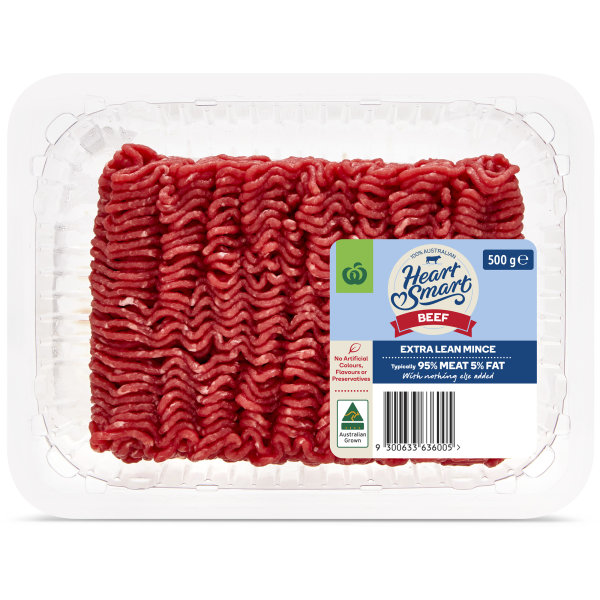 Heart Smart Extra Lean Beef Mince 500g | bunch