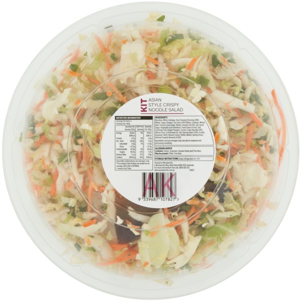 Woolworths Crispy Noodle Salad Kit 365g bunch