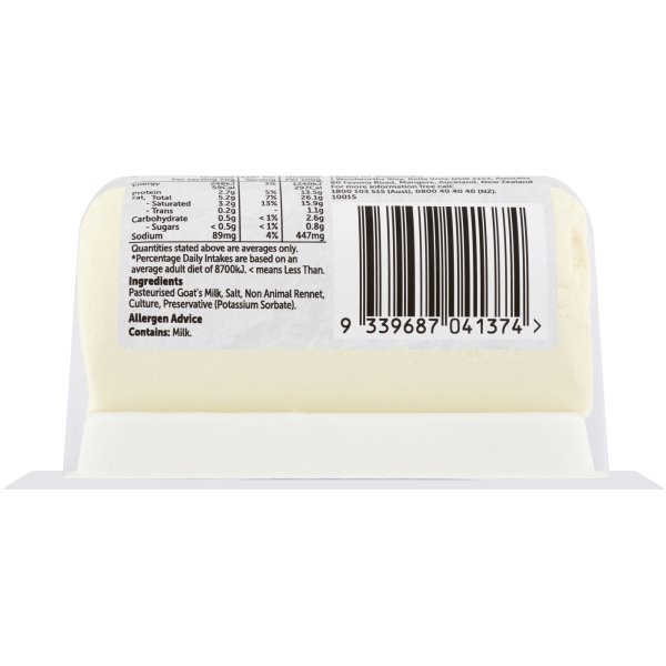 Woolworths Goats Cheese 100g bunch