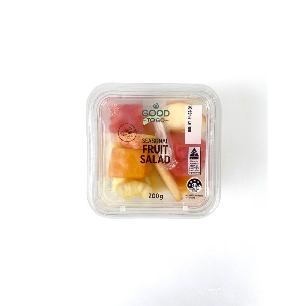 Woolworths Good To Go Seasonal Fruit Salad 200g bunch