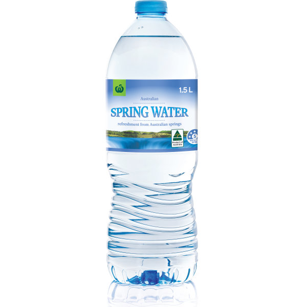 Woolworths Spring Water 1.5l Bottle 