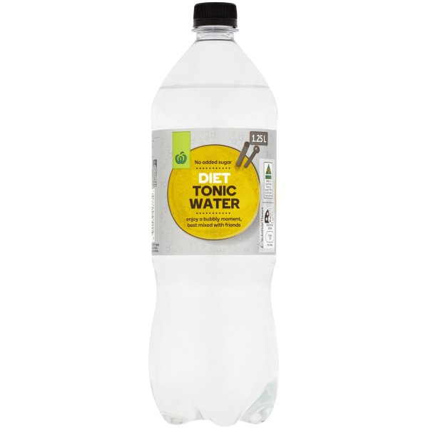 Woolworths Diet Tonic Water 1.25l | bunch