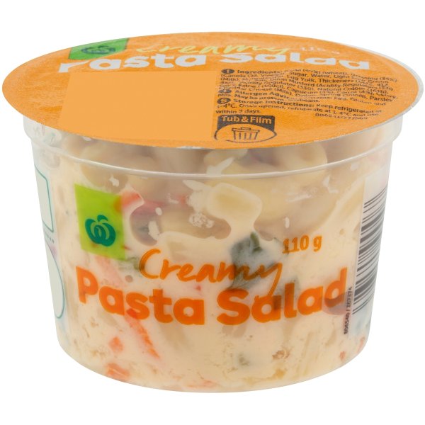 Woolworths Creamy Pasta Salad 110g bunch