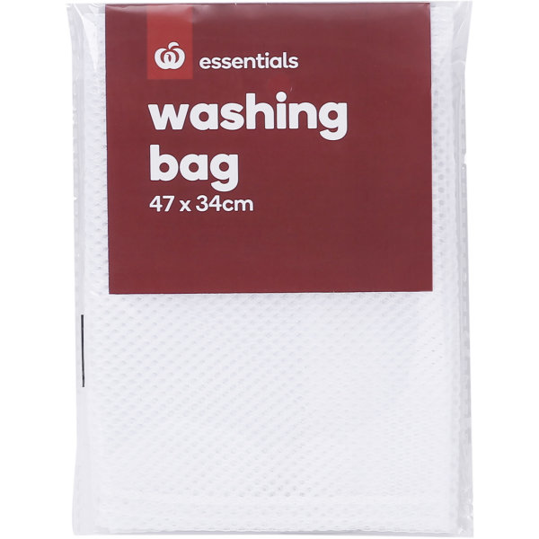 Woolworths Essentials Washing Bag Each bunch