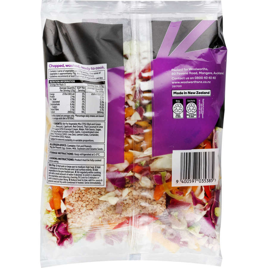 Countdown Thai Style Stir Fry Kit 400g EA bunch