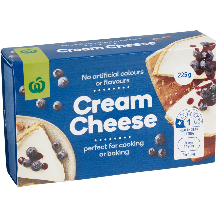 Countdown Cream Cheese Block 225g bunch