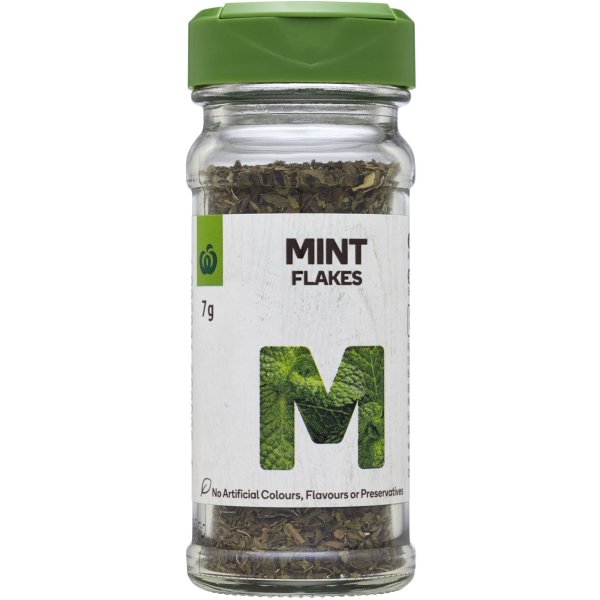 Woolworths Mint Flakes 7g bunch