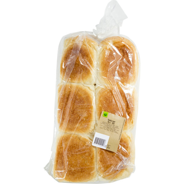 Woolworths Bread Rolls Soft Hamburger 6 Pack | Bunch