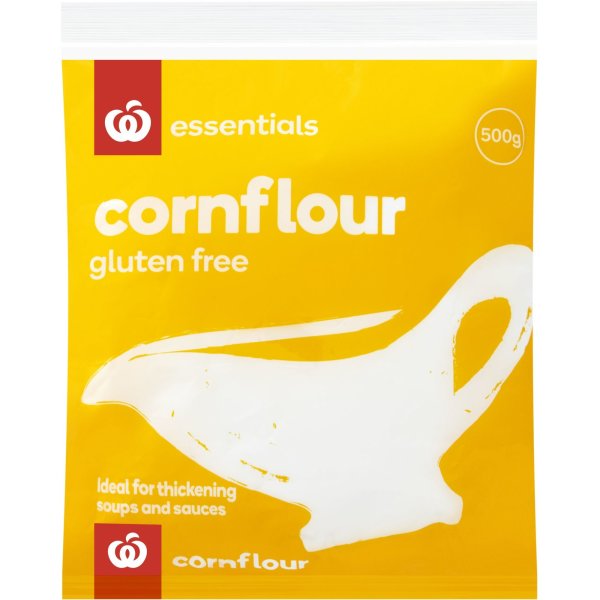Woolworths Essentials Cornflour 500g bunch