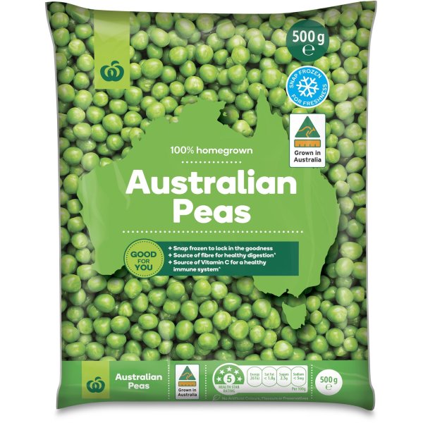 Woolworths Peas 500g bunch